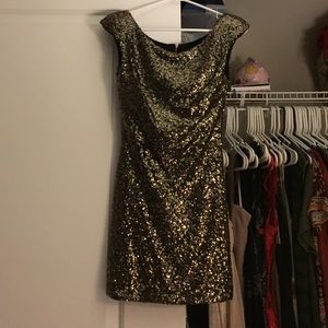 MINKPINK copper sequin dress. VERY good condition!