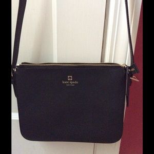 Kate Spade Black Leather Crossbody