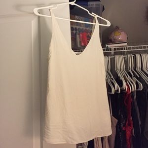 tibi white tank