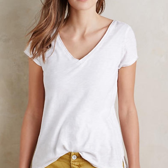 Anthropologie Tillie V-Neck Tee NWT