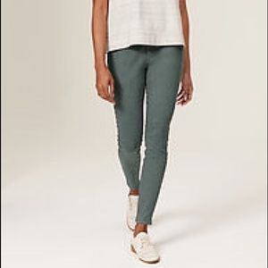 LOFT Curvy High Waist Skinny Ankle Jeans