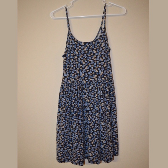 Forever 21 Blue Floral Dress