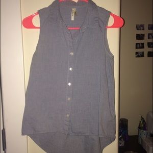 Denim summer shirt