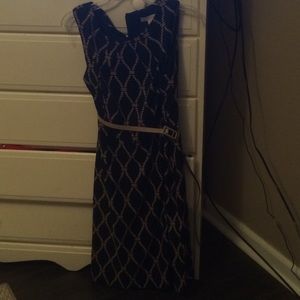 Navy Blue formal dress