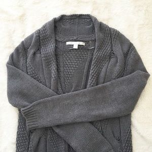 🌹Long Wool Cardigan in Gray