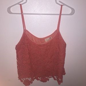 Peach SUMMER crop top!