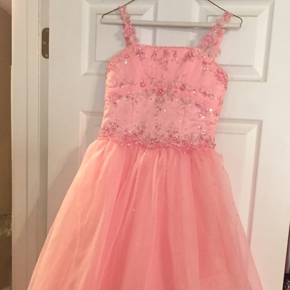 Pink pageant dress