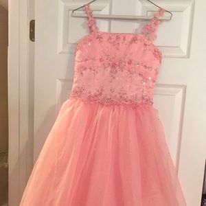 Pink pageant dress