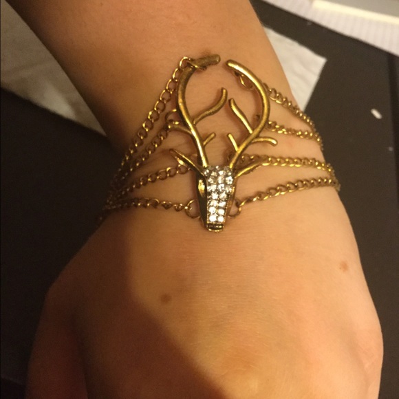 Cute Deer Head Bracelet!! - Picture 2 of 4