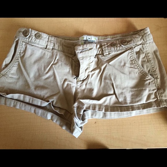 American Eagle Khaki Shorts