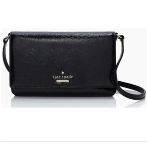 Kate Spade Cedar Street Patent Aster purse