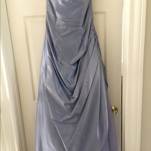 Jessica McClintock periwinkle gown