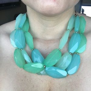 Chunky statement necklace