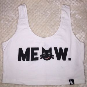 iHeartRaves Meow Rave Crop Top