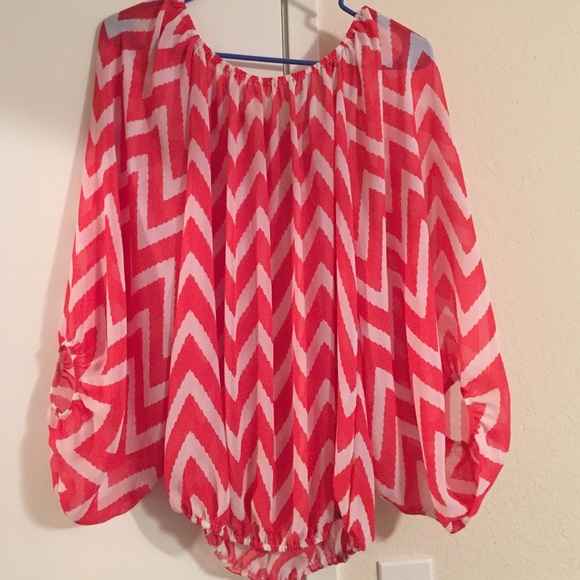 Chevron blouse