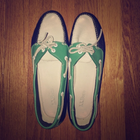 LL Bean boat shoes