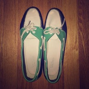 LL Bean boat shoes