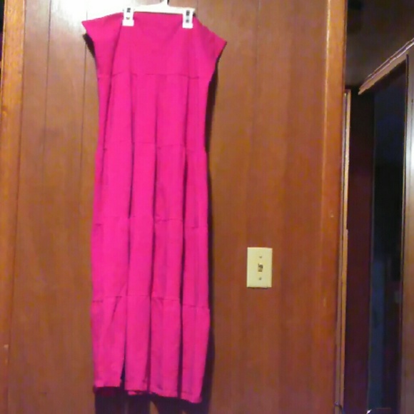 Pink skirt