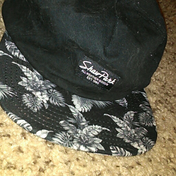 flat bill floral hat
