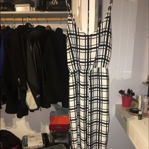 Black and White Jumpsuit