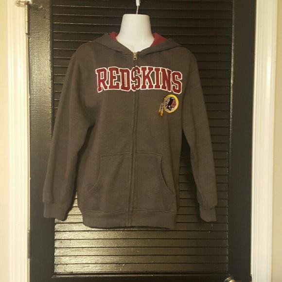 Redskins zipper front hoodie
