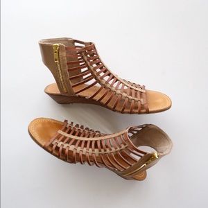 Yellow Box Gladiator Sandals