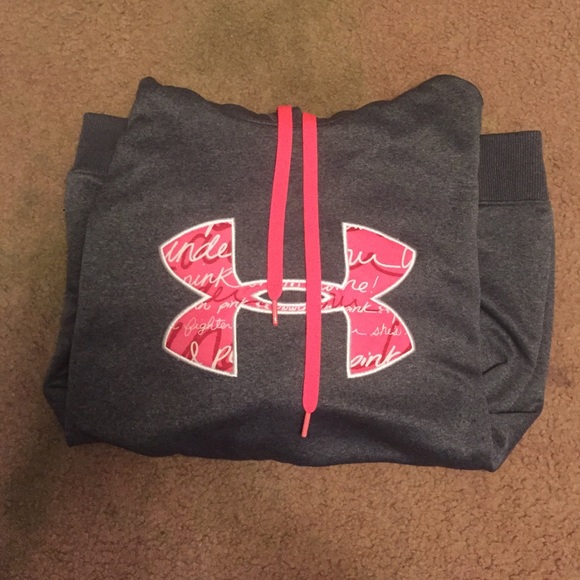 Under armour breast cancer hoodie