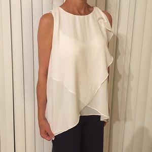 Jennifer Lopez Petite White Blousse