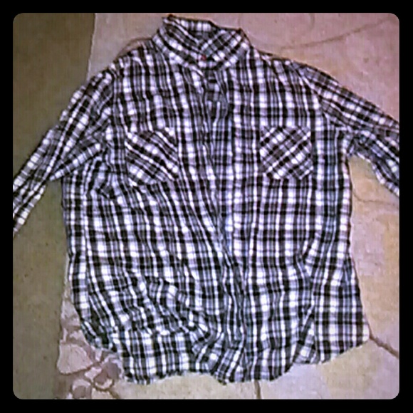 Multi Colored flannel top