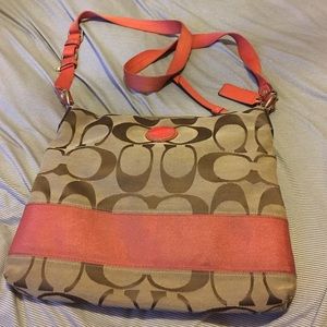 Authentic coach cross body