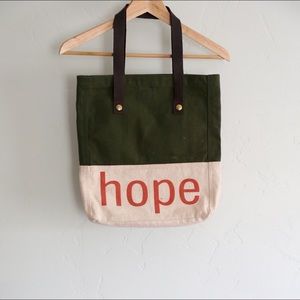 "Carry Hope" Tote Bag