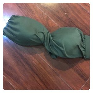 L*Space strapless bikini top