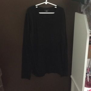 Perfect Plain Black Long Sleeve Top