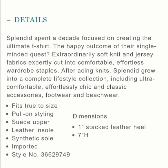 NWT Anthropologie Splendid Palisade Booties, 6/7.5 - Picture 4 of 4