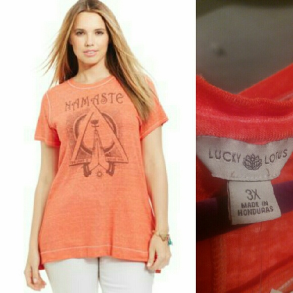 Lucky Lotus Namaste tee