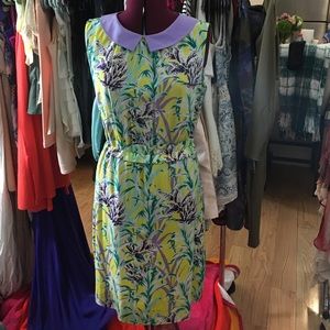 KATE SPADE FLORAL PRINT DRESS. SIZE 12