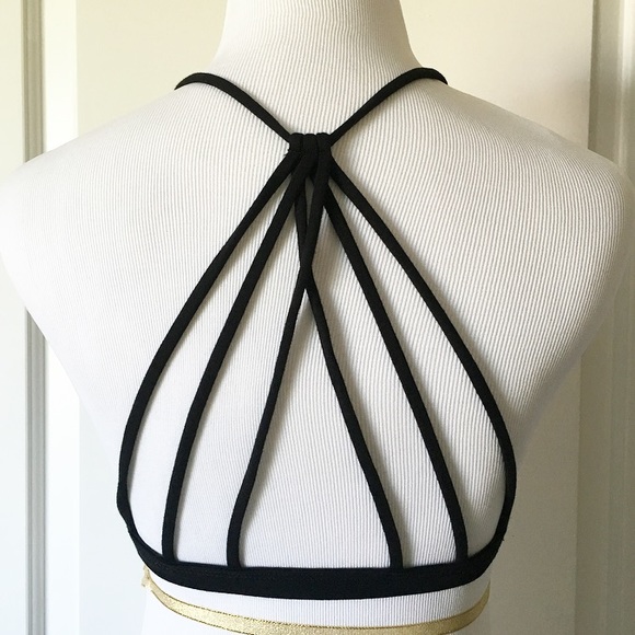 Starburst Black Bralette - Picture 3 of 3