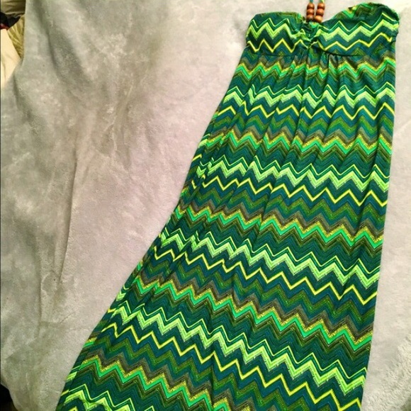 Long tie Halter Maxi dress 😍