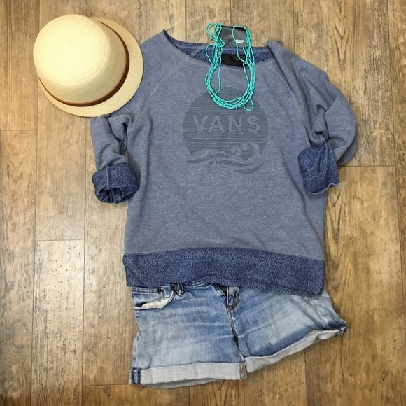 Vans navy sweatshirt