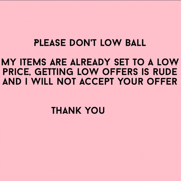 Just a general statement!