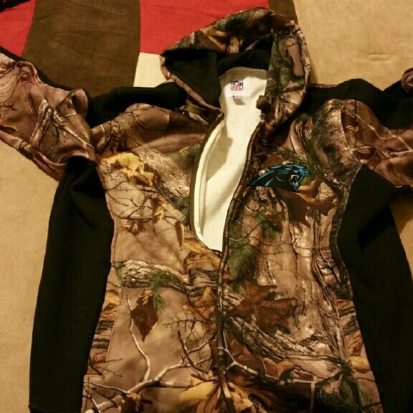 Nfl hoodie wood camo carolina panthers - Picture 1 of 3