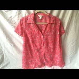 Short sleeve blouse