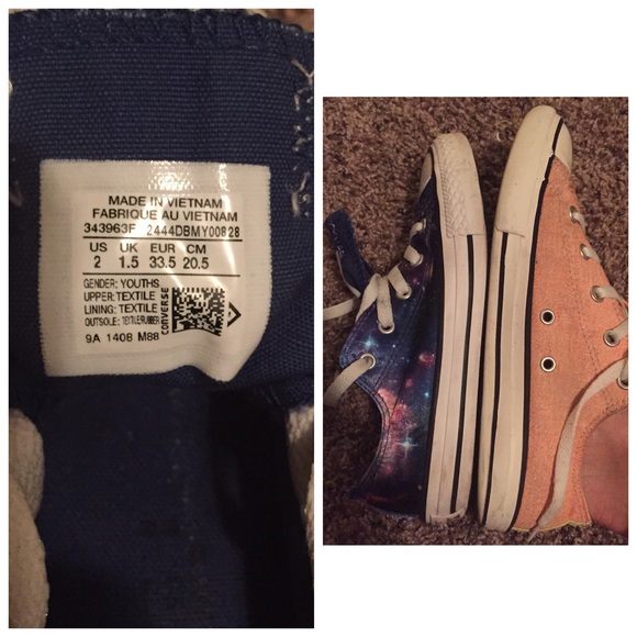 Galaxy converse all stars size 2 - Picture 4 of 4