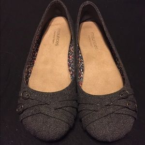 Maurice's size 9 memory foam flats