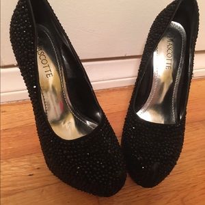 Super sexy studded platform shoes