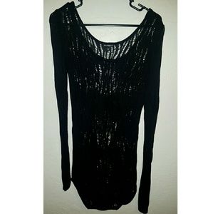 Express long sleeve knit sweater