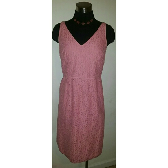 Ann Taylor Dresses & Skirts - Ann Taylor Vintage Pink Dress Ann Taylor Dresses & Skirts - Ann Taylor Vintage Pink Dress