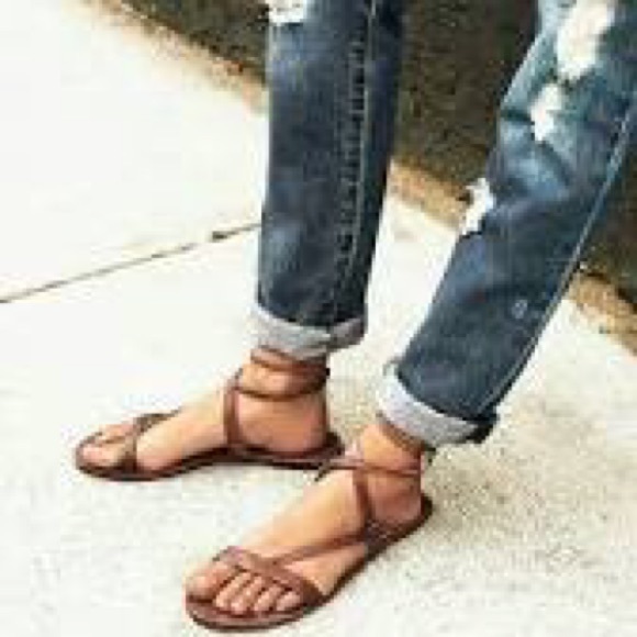 Free people sandals gladiator