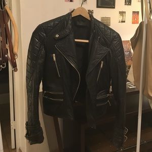 Zara sheep leather jacket