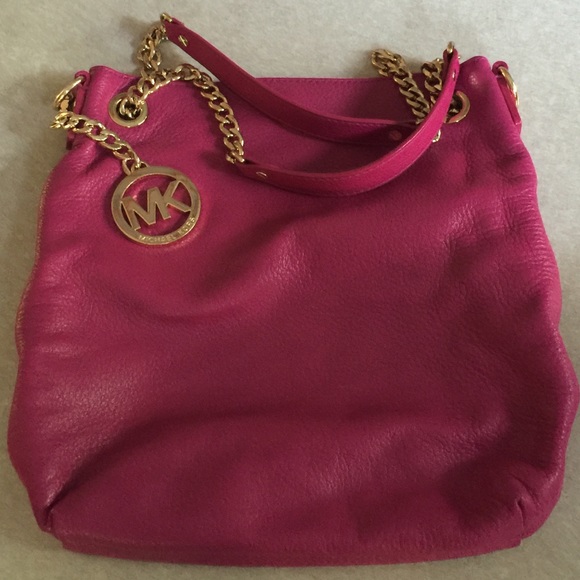 Authentic Michael Kors pink purse